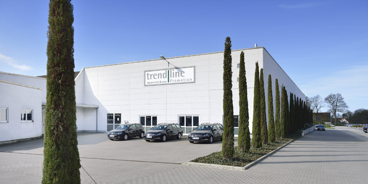 Firmengebäude der Trendline Promotion GmbH, Gutenbergstraße 2 in Halle (Westf.)